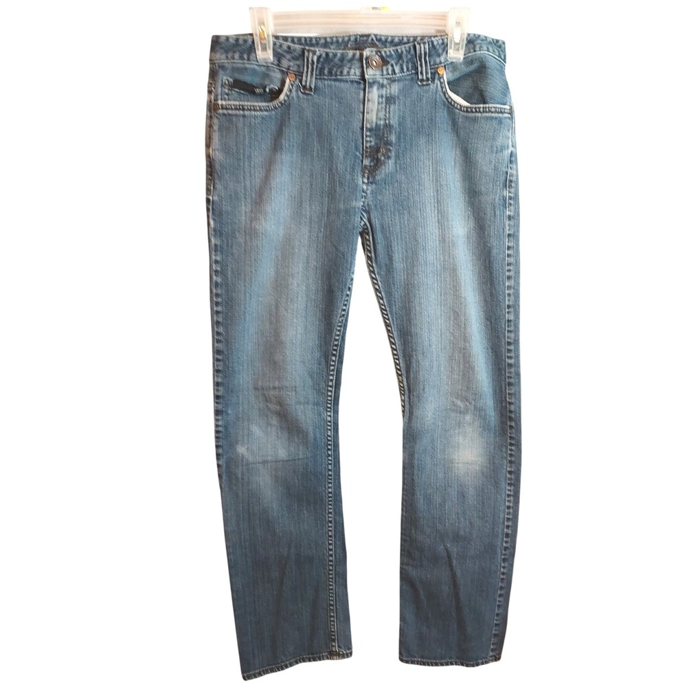 Vans Straight Leg Denim Jeans Mens 32x32 Blue Medium Wash Skateboarding Classic